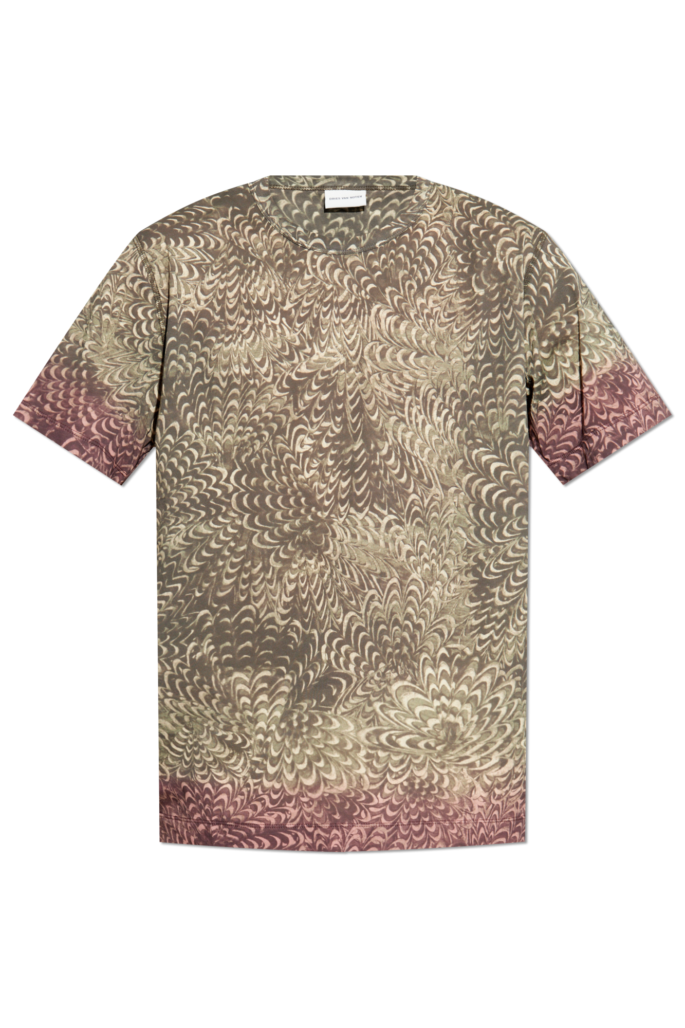 Dries Van Noten Patterned T-shirt | Men's Clothing | Vitkac